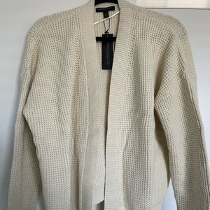 NWT Banana Republic Factory cream cardigan sweater